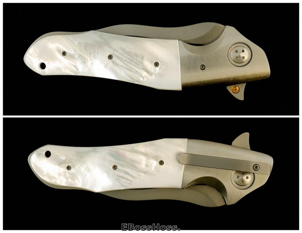 Allen Elishewitz / Liong Mah Design Malaysian Jaguar Linerlock Fipper 